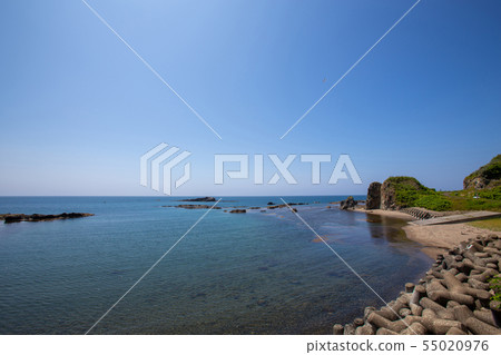 Sea of Hokkaido Hori stock village 55020976