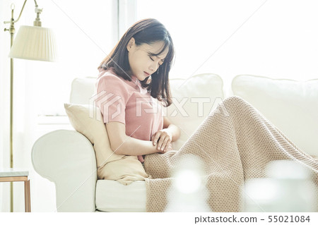 Woman poor health Woman poor health 55021084