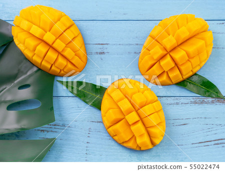 Mandarin cut Mango cut Mango Flat lay Mango cut Mango Mandarin cut Mango cut Mango Flat lay Mango cut Mango 55022474