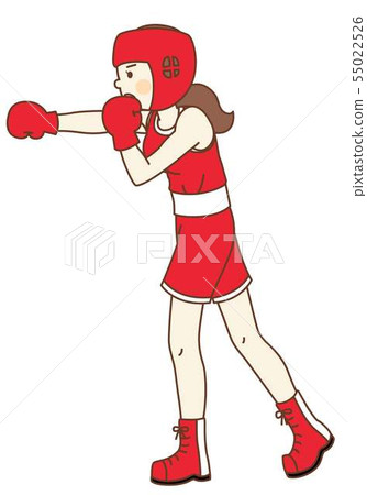 hockey boxing guy at computer clipart