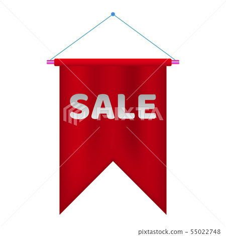 Sale banner. Realistic 55022748