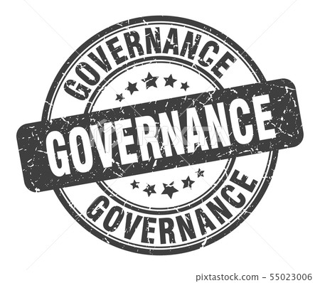 governance stamp. governance round grunge sign. 55023006