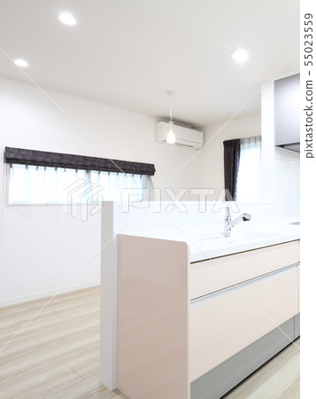 System kitchen in newly built housing LDK System kitchen in newly built housing LDK 55023559