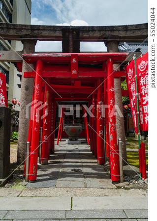 Tsuji Mori Inari Shrine: Torii Central Matsumoto City 55024044