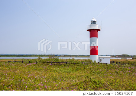 Ishikari beach beach plant protection center lighthouse Ishikari beach beach plant protection center lighthouse 55024167