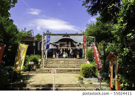 Hakozaki Hachimangu Shrine,門廳,Kitaura,Minami Ward,Okayama City Hakozaki Hachimangu Shrine,門廳,Kitaura,Minami Ward,Okayama City 55024411