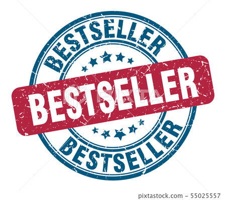 bestseller stamp. bestseller round grunge sign. 55025557