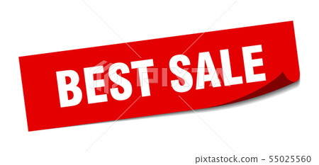 best sale sticker. best sale square isolated sign. 55025560