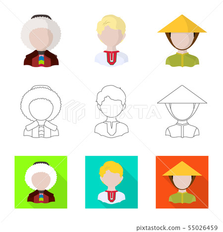 Vector illustration of imitator and resident sign. Collection of imitator and culture stock vector Vector illustration of imitator and resident sign. Collection of imitator and culture stock vector 55026459