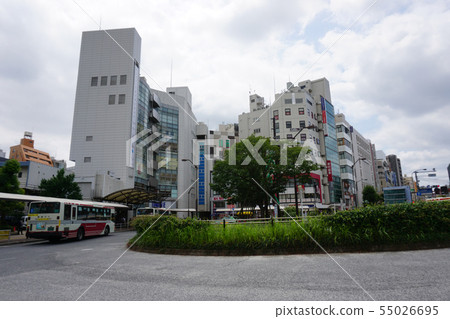 JR荻角站和車站的環形交叉路口 JR荻角站和車站的環形交叉路口 55026695