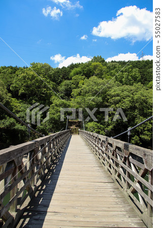 Uji Amagase橋樑吊橋懸索橋風景 Uji Amagase橋樑吊橋懸索橋風景 55027583