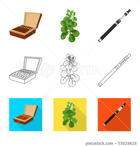 Vector illustration of refuse and stop logo. Collection of refuse and habit stock vector Vector illustration of refuse and stop logo. Collection of refuse and habit stock vector 55028628