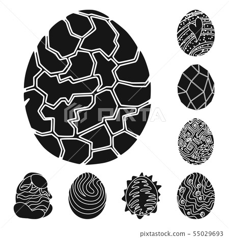 Isolated object of fantastic and cute sign. Collection of fantastic and magic vector icon for stock. 55029693