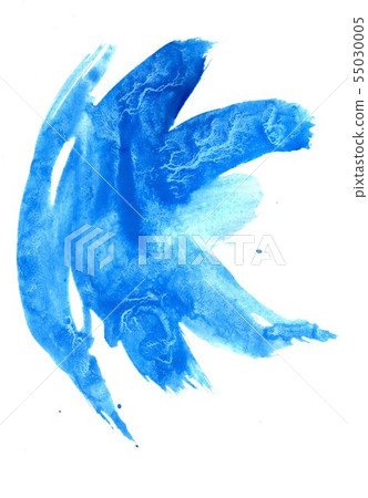 Abstract Blue Painted Texture 55030005
