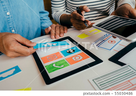 Creative Web Designer planning application and 55030486