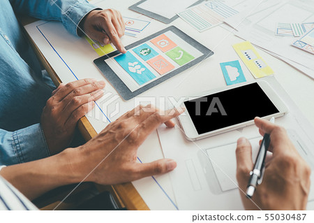 Creative Web Designer planning application and 55030487