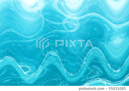 Art abstract background of blue waves. 55032085