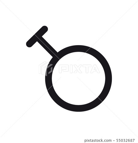 Travesti symbol. Gender and sexual orientation icon or sign concept. Travesti symbol. Gender and sexual orientation icon or sign concept. 55032687