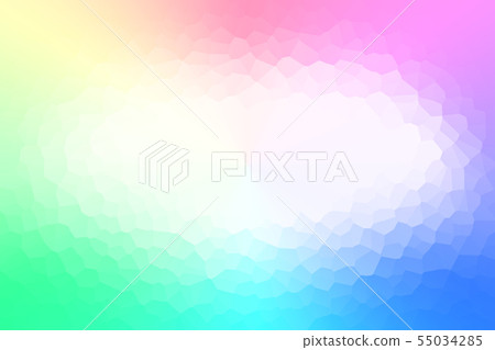 Pastel color gradation frame - Stock Illustration [55034285] - PIXTA