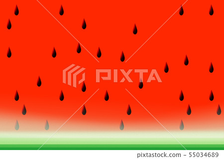 Background material of the cross section of the watermelon 55034689