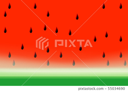 西瓜橫截面的背景材料 55034690