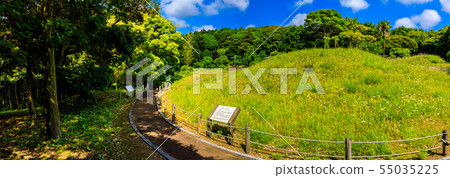 Yurihata Old Town Garden Panorama [Iki City, Nagasaki Prefecture] 55035225