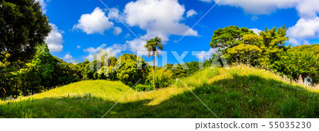 Yurihata Old Town Garden Panorama [Iki City, Nagasaki Prefecture] 55035230