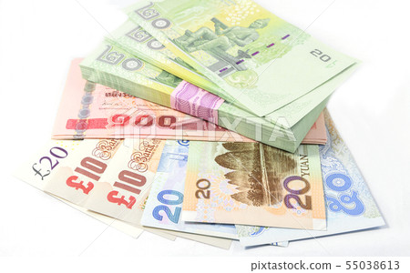 United Kingdom, Thailand Baht, Chinese Yuan banks. United Kingdom, Thailand Baht, Chinese Yuan banks. 55038613