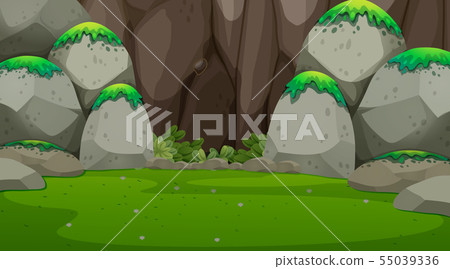 Empty background nature scenery 55039336