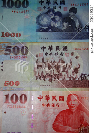 台幣鈔票 55039534
