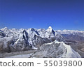 Ama Dablam from the top of Island Peak 55039800