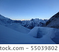Island peak at dawn 55039802