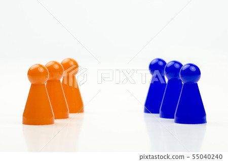 Close-up photo of a group of different-colored 55040240