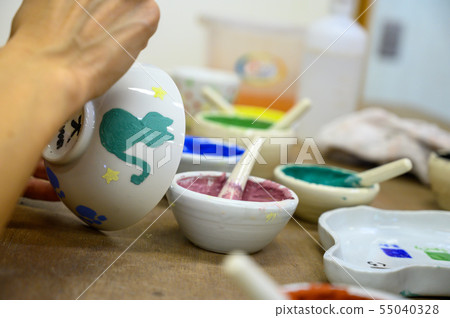 Ceramic Art Painting Experience Kutani no Furusato Nomi City, Ishikawa Prefecture Ceramic Art Painting Experience Kutani no Furusato Nomi City, Ishikawa Prefecture 55040328