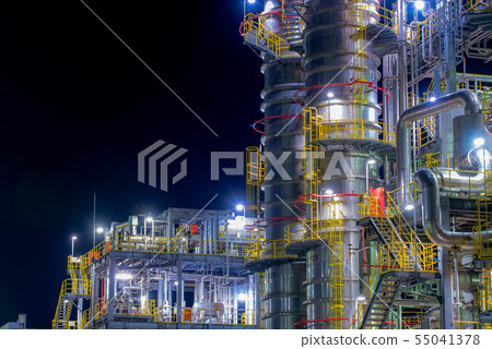 Nighttime castle 55041378