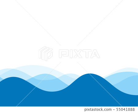 Blue water wave abstract background vector - Stock Illustration ...