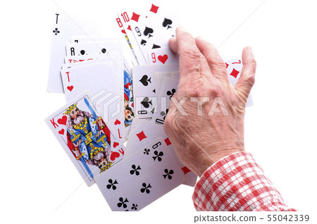 card game with hand card game with hand 55042339