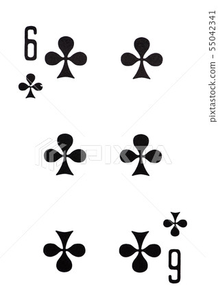 Card for play on white 55042341