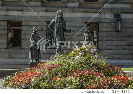 Monument Norwegian author Ludvig Holberg Monument Norwegian author Ludvig Holberg 55043523