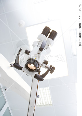 Medical microscope bottom view 55044070