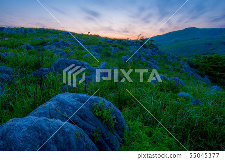 Hiraodai evening scenery 55045377