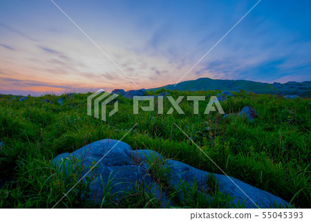 Hiraodai evening scenery 55045393