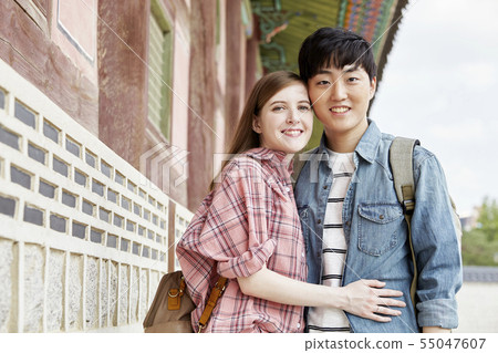 Couple, Dating, Dating, Travel, Tourism, Hanok, Korean tradition, Gyeongbokgung, Jongno-gu, Seoul Couple, Dating, Dating, Travel, Tourism, Hanok, Korean tradition, Gyeongbokgung, Jongno-gu, Seoul 55047607