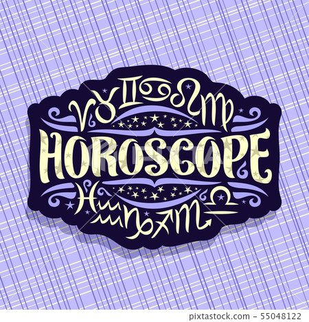 Vector logo for Astrology Horoscope 55048122