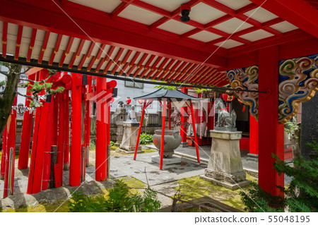 Tsuji Mori Inari Shrine: Precinct Central Matsumoto City 55048195