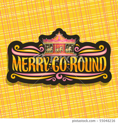 carousel, logo, vector 55048216