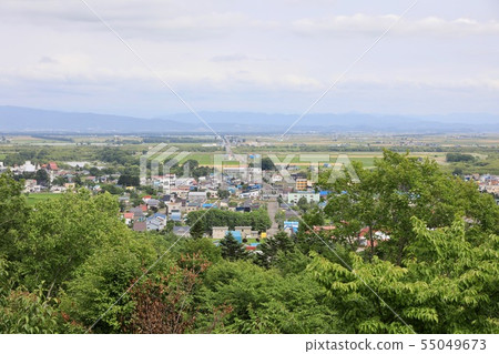 Minenobu Road seen from Tsukigata Maruyama Observatory Minenobu Road seen from Tsukigata Maruyama Observatory 55049673