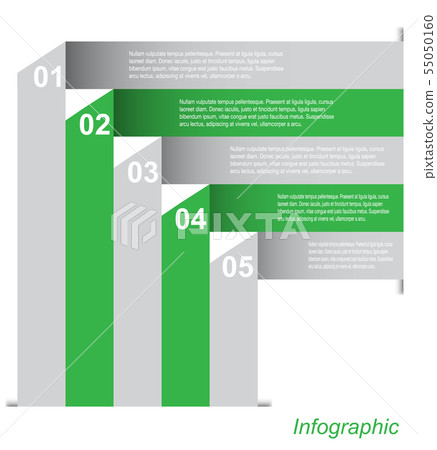 Info-graphic design template.  55050160