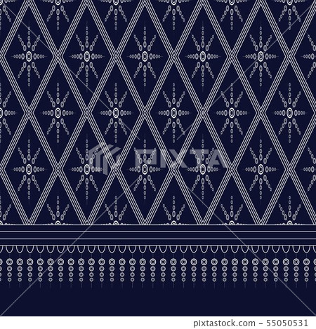 Geometric ethnic pattern traditional Geometric ethnic pattern traditional 55050531