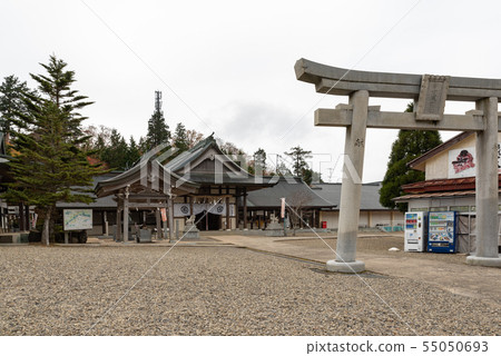 Ishizushi Mountains Ishizushi Shrine Nakamiya Naruisha -Autumn- 55050693